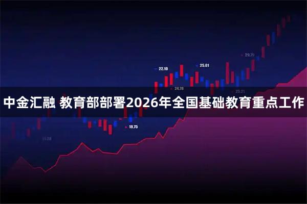 中金汇融 教育部部署2026年全国基础教育重点工作